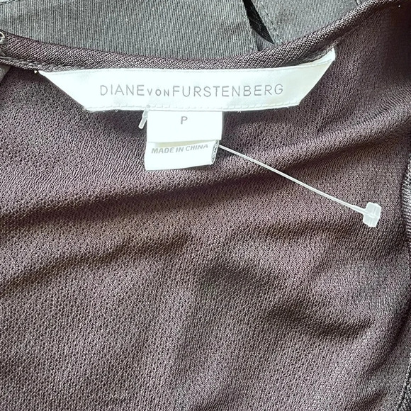 Diane Von Furstenberg Knee Length Sequined Black Dress Women Size Small - Picture 10 of 11